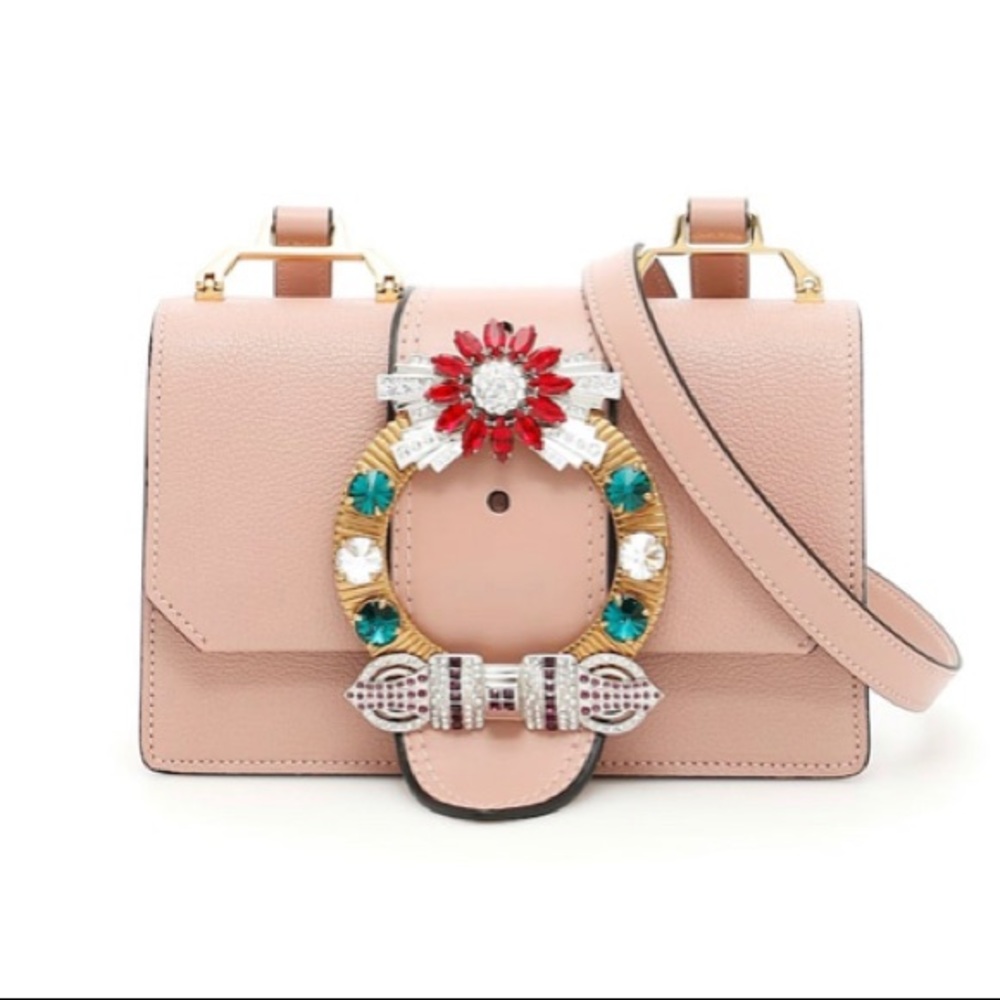 Miu Miu Crystal Flower Bag